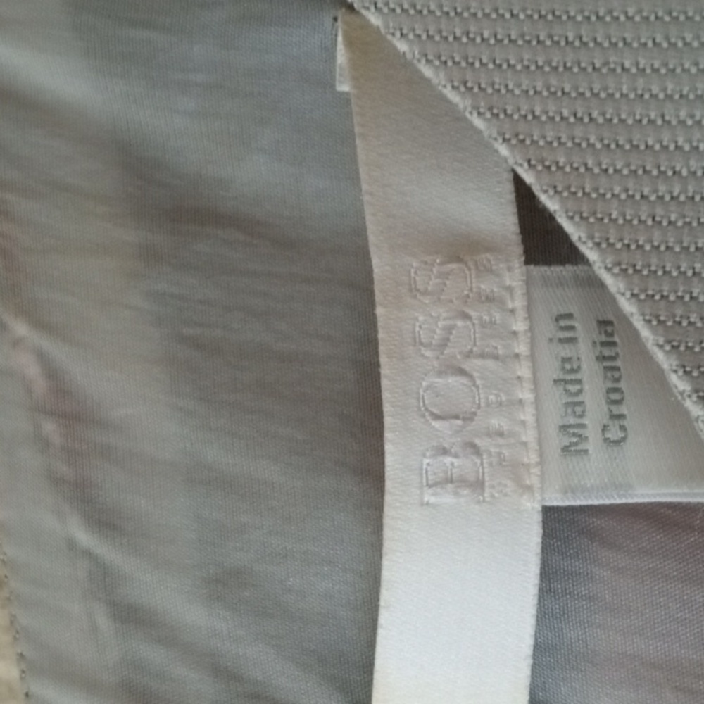 Hugo Boss Striped Dress Recent Label - image 5